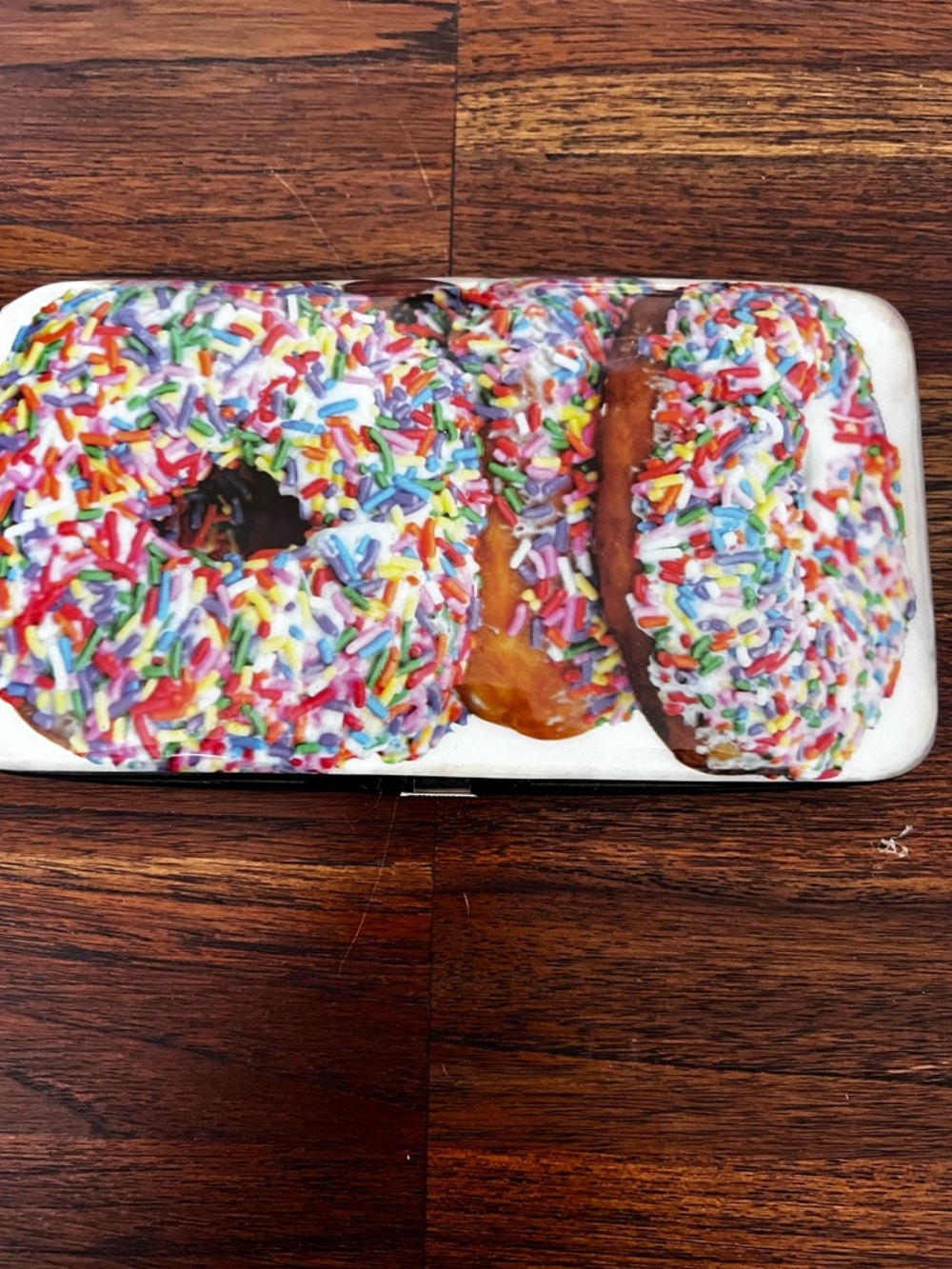 Donut Sprinkle Kiss Lock Wallet – Fun & Colorful